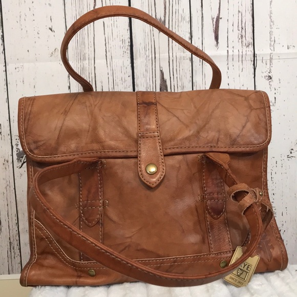 frye campus satchel